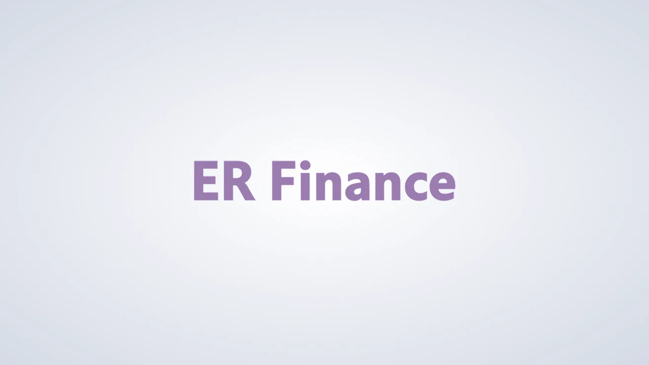 Логотип ER Finance Логотип ER Finance